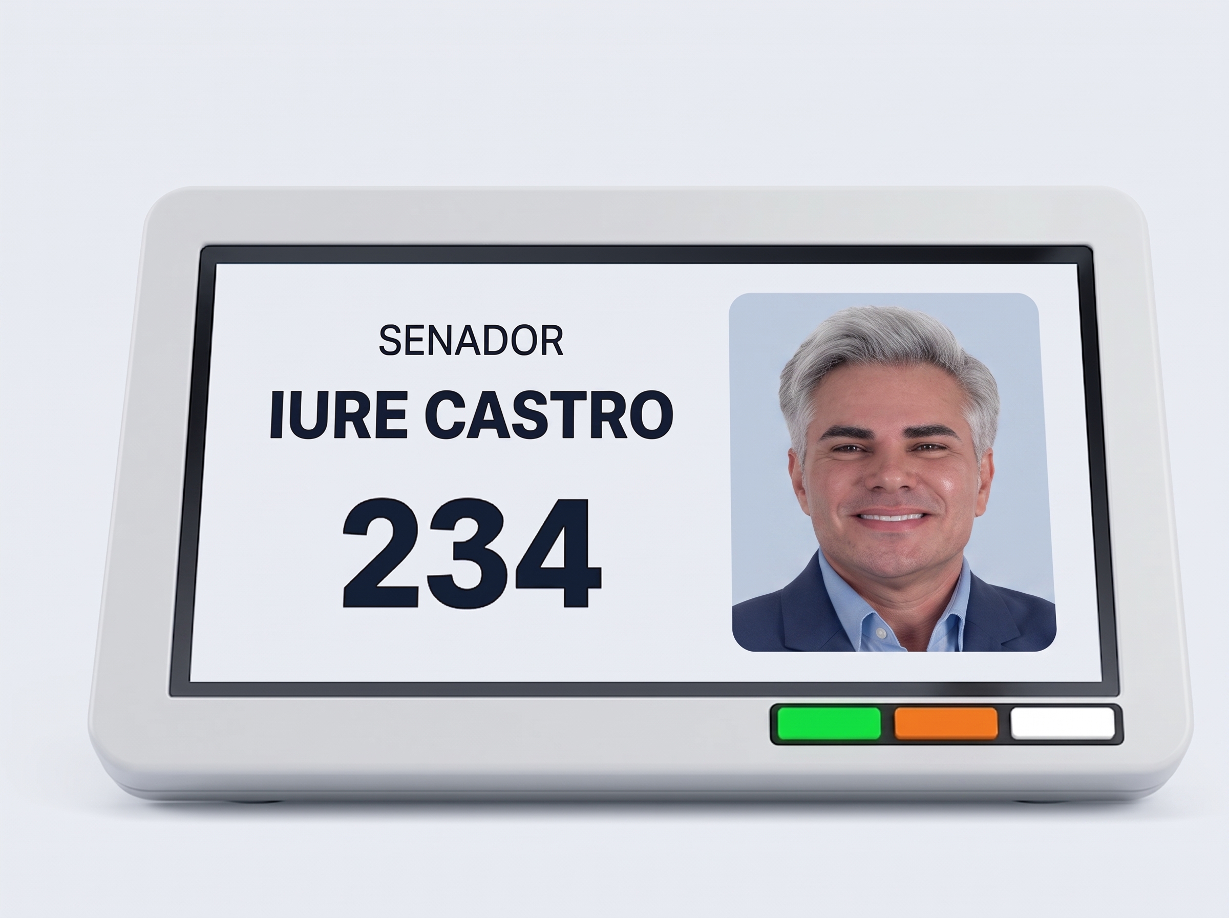 Confira Iure Castro na Urna