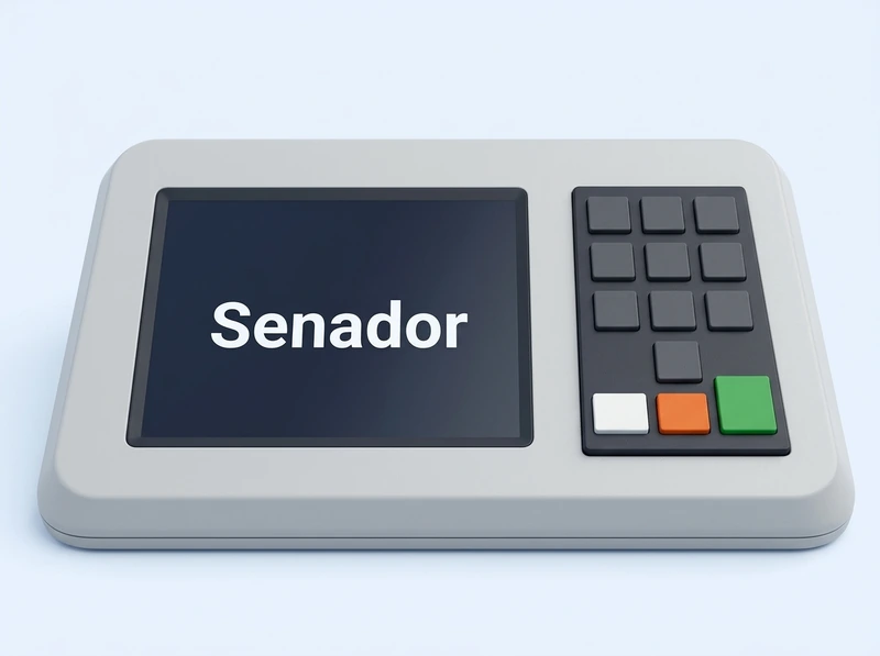 Tela Senador na Urna